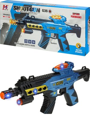 Автомат Точный выстрел свет звук 3*AА не в к-те в кор 2217005