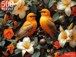 Паззл  500 ЗОЛОТЫЕ ПТИЦЫ П500-7617