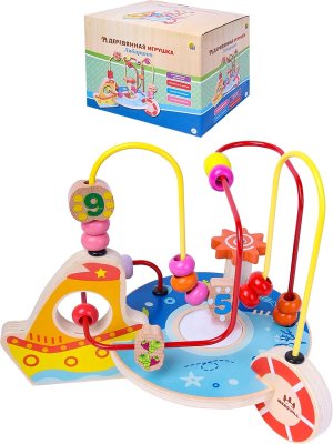 Лабиринт МОРСКОЕ ПУТЕШЕСТВИЕ 25*21*20 см в кор ИД-5130