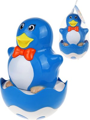Игрушка развивающая неваляшка Пингвиненок 16см И-2330
