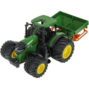 Машинка Трактор в наборе с прицепом колеса своб вращения в кор 30 см металл в кор 2181923