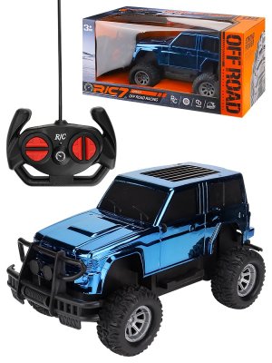 Машинка р/у 24х13х11,5 см синий USB 2*AA не в компл в кор 3028706