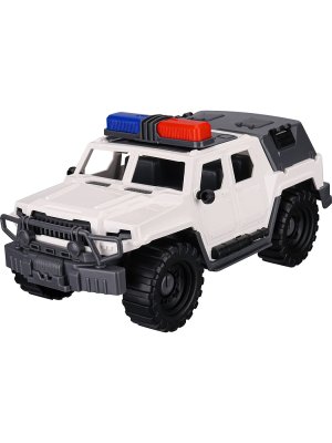Джип Альфа Полиция с тентом белый И-8928