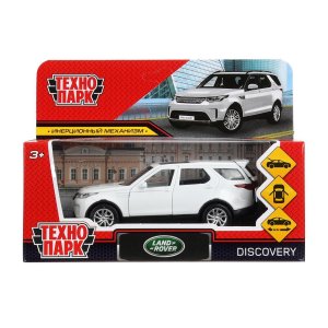 Модель Маш LAND ROVER DISCOVERY металл 12 см двери багаж белый DISCOVERY-WT (72)