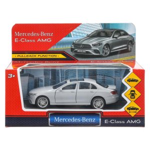Модель Маш MERCEDES BENZ E class amg металл 12 см дв баг инерц серебр ECLASS-12-SR