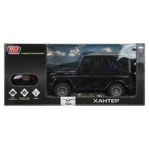 Модель Маш р/у UAZ HUNTER свет 30 см черный HUNTER-30RC-BK