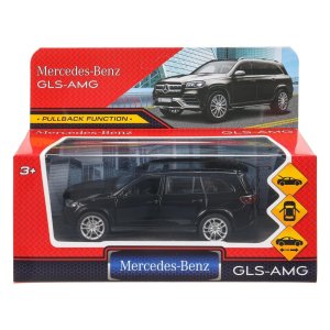 Модель Маш MERCEDES BENZ gls class amg 12см металл дв баг инерц черный GLS-12-BK