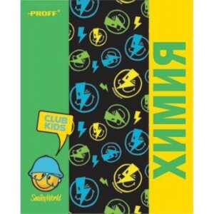 Тетрадь  48л Клетка Smiley Химия PROFF 