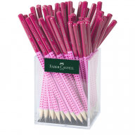 Карандаш ч/г HB Grip Two Tone трехгран светло роз/роз кор 517072  2001