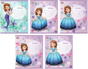 Тетрадь  12л Клетка София Прекрасная: Морское приключение 42821