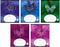 Тетрадь  18л Клетка Magic Butterfly 42592