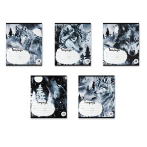Тетрадь 18л Клетка Timber Wolf MIX-PAC 018010154-60562