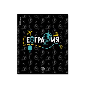 Тетрадь предм 48л Клетка Inscription География 60665
