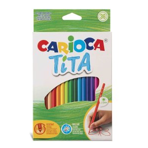 Карандаши 36цв Tita пластиковые заточенный 42795
