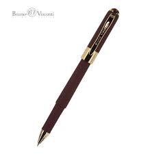 Ручка шар 0,5мм Синяя MONACO Корич корпус 20-0125/05