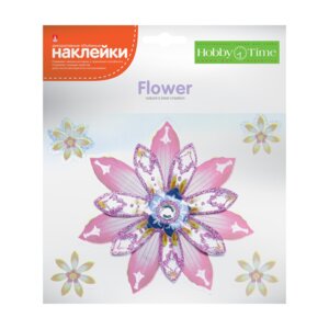 ДЕКОРАТИВНЫЕ НАКЛЕЙКИ 3D "ЦВЕТОК" ВИД 6