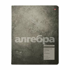 Тетрадь предм 48л Клетка STONE COLOR АЛГЕБРА 7-48-1358/09