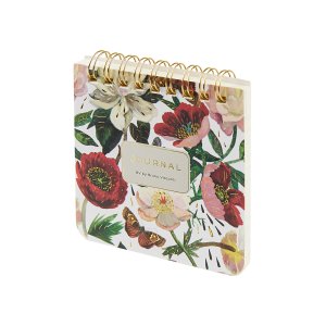 Блокнот  60л 90х90мм POCKET JOURNAL Пионы 3-649/02