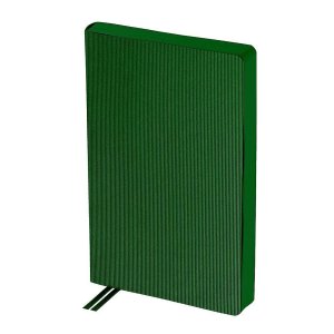 Ежедневник 256стр недатир А5 MEGAPOLIS SLIM FLEX Зеленый 3-791/07