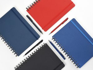 Набор ежедневник 256стр недатир А5 PRAGMATIC и ручка ArtClick Черный 3-74804/190281/2