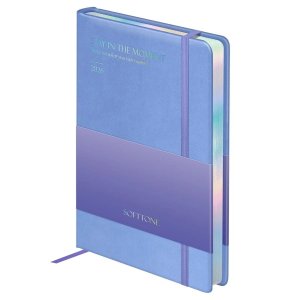 Ежедневник 176л датир А5 2026г Softone Lavend твердый переплет кожзам DdА5_65714