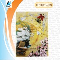 Папка Выпускнику А4 Школьная тематика Белые паруса ламинир ПЛ4019-08