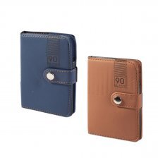 Бизнес блокнот 70л клетка 8,3см*12,5см иск кожа клапан на кнопке ручка асс AL9760