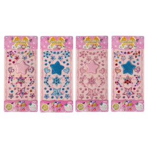 Наклейки стразы акриловые Звезда AL9579