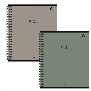 Тетрадь  96л А5 клетка гребень Copybook 2 диз в спайке AL13356