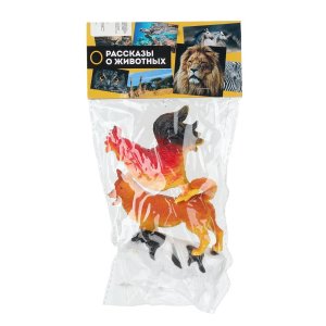 Домашние животные Пластизоль 3 шт Рассказы о животных I457-H42193-R