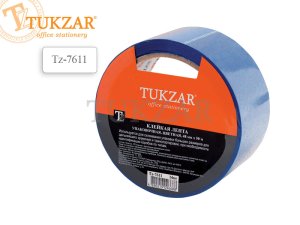 Клейкая лента упаковочная СИН, 48мм*х50м NEW TZ 7611