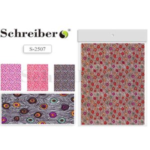 Ткань самоклеящаяся А4 21х30 см Павлин S 2507