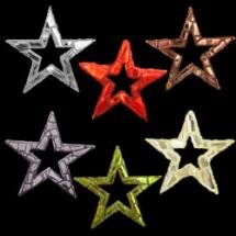 Декоративное украшение "Звезда" CYD-09, , на подвесе.100809