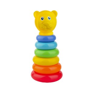 Пирамида зоопарк Лев 24 см 8 дет в сетке У1161