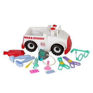 Игрушка Автомобиль Скорая помощь 16 пр 28,5 см ЧЗ У850