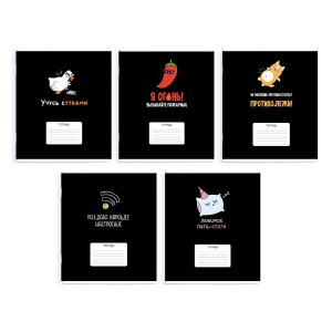 Тетрадь  24л Клетка Герои с характером уф лак 68545