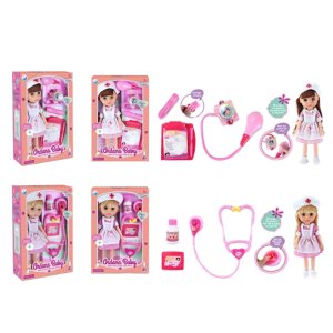 Кукла классическая Доктор 34,5см с подсветкой и звуком в комплекте с аксессуарами 1000083