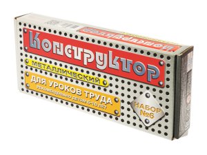 Конструктор металл для уроков труда № 6 80 эл 00853
