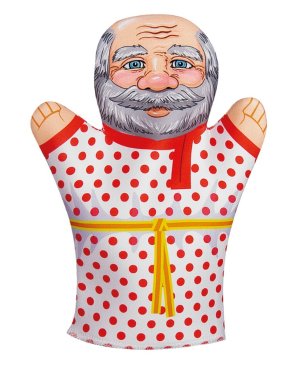 Домашний  кукольный театр Кукла перчатка Дедушка 03645