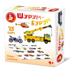 Игра Наст Шурум Бурум Найди половинку Транспорт 05127