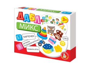 Игра настольная Дабл Микс 57 карточек 04677