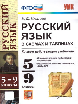 *Рус яз в схемах и таблицах  5-9 ФГОС