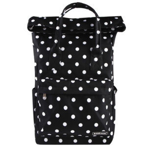 Рюкзак ActiveLine Rolltop 17L Dots in Black 54857