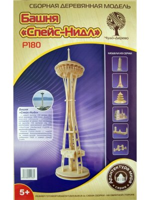 Сборная модель дерев Башня Спейс Нидл Р180
