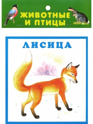 Карточки Животные и птицы в картинках