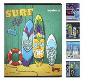 Тетрадь  48л Клетка Хобби 59117