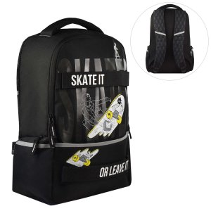 Рюкзак 32x42x14см Скейт Арт полиэстер 59318