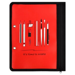 Папка для труда А5 на молнии Канцелярия на Красном 46711