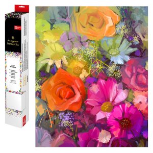 Алмазная мозаика Все в цветах без подр 40*50