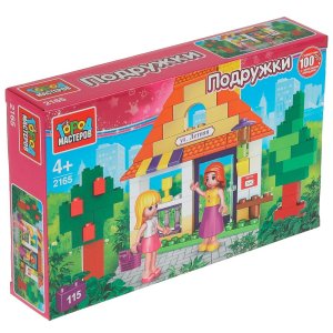 Конструктор Домик 115 дет 2165-AA